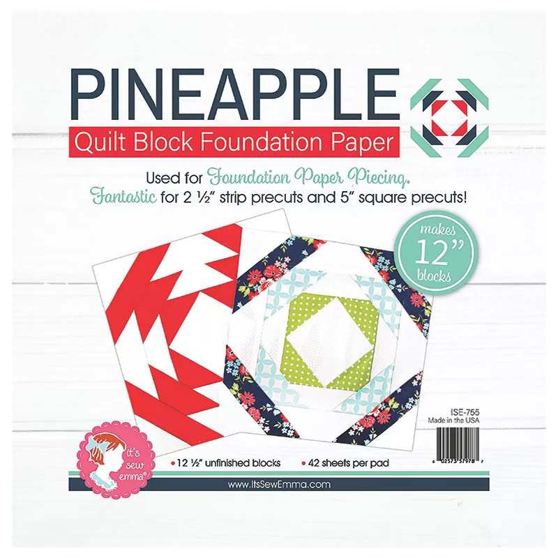 12" Pineapple Foundation Paper