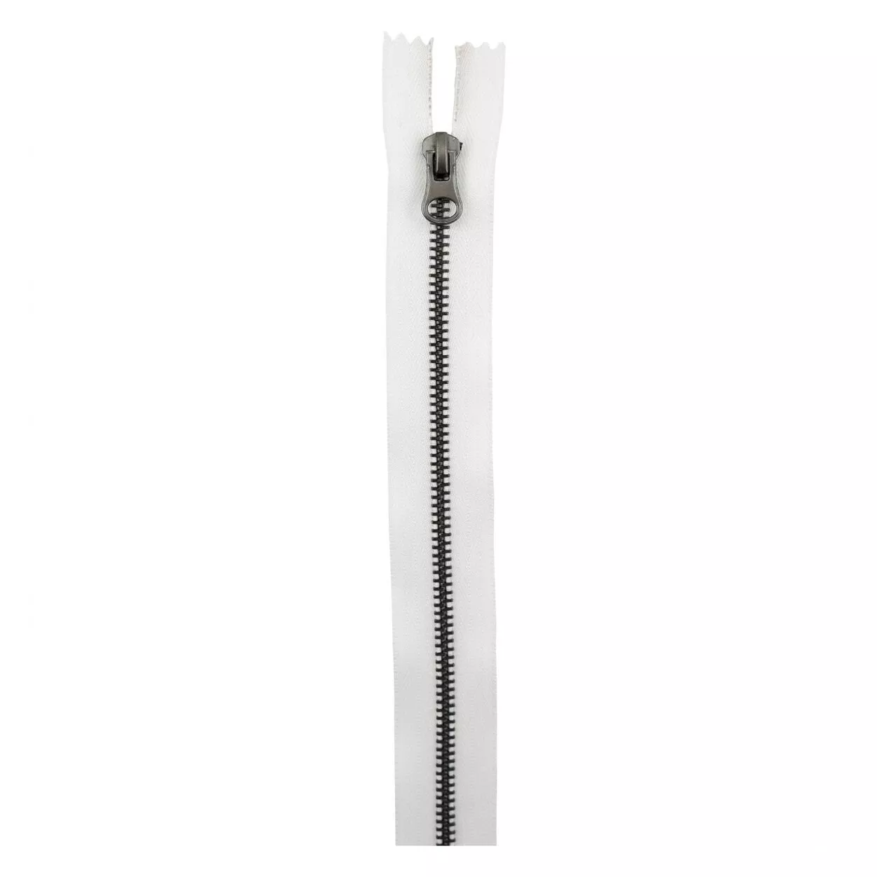 14" Zipper/White (Tim Holtz)