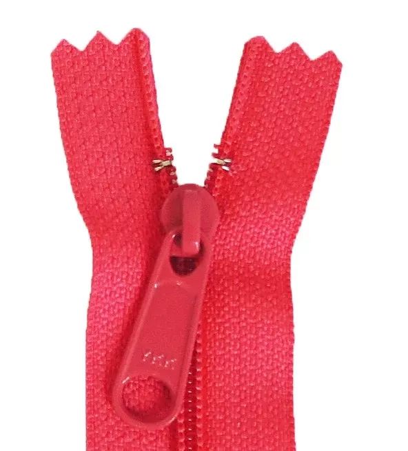 14in Punch Zipper Closed End