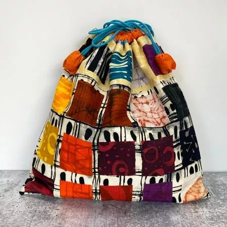 2 Tulips Project Pouch Pattern(Sue Spargo)