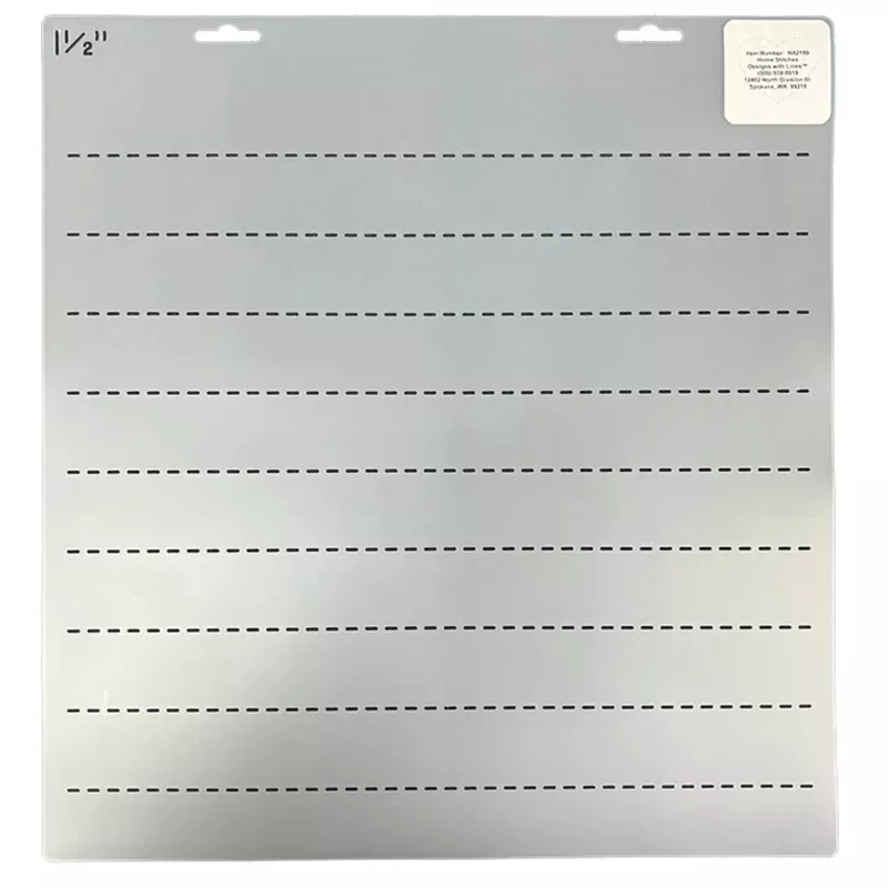 2291 1" Straight Lines 9" Stencil