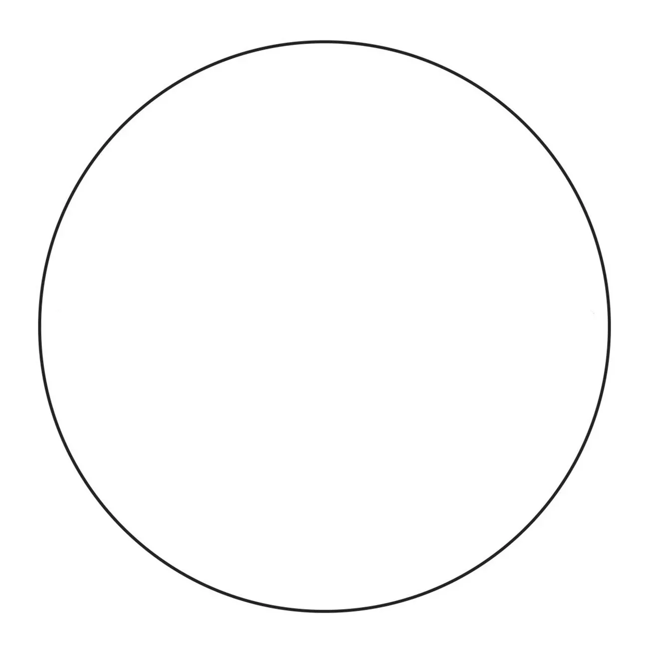 2in Circle Template