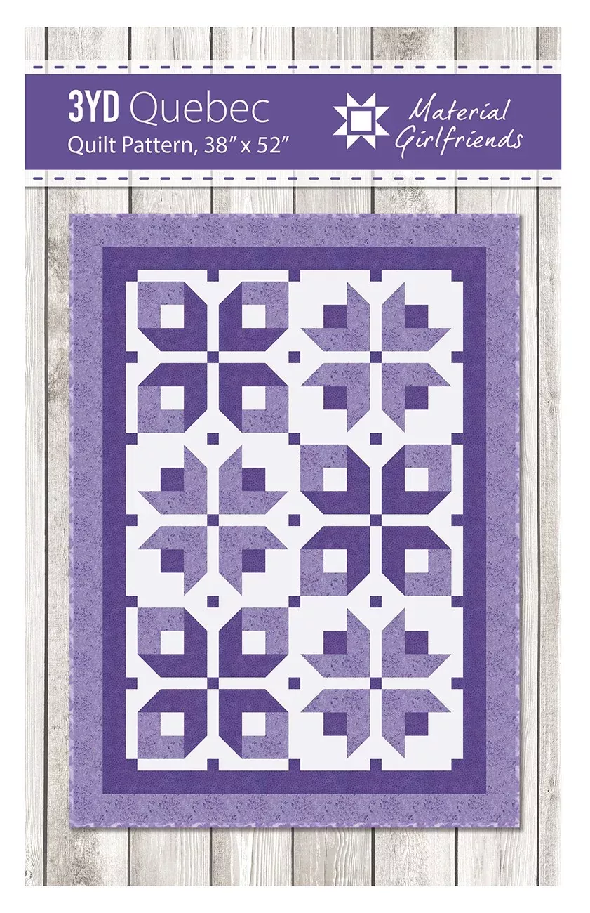 3yd Quebec Quilt Pattern