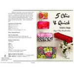 5 Chic & Quick Toiletry Bags (TigerLily Press)