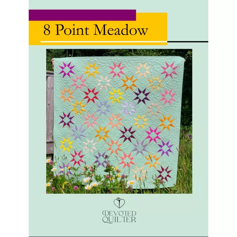 8 Point Meadow Downloadable Pattern