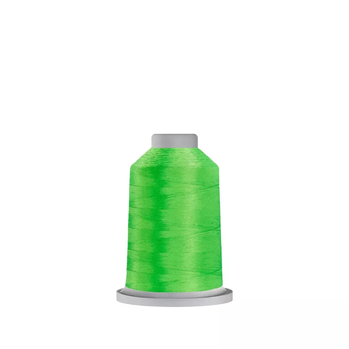 90360 Neon Green Glide Polyester Thread - 1,100 yards Mini Spool