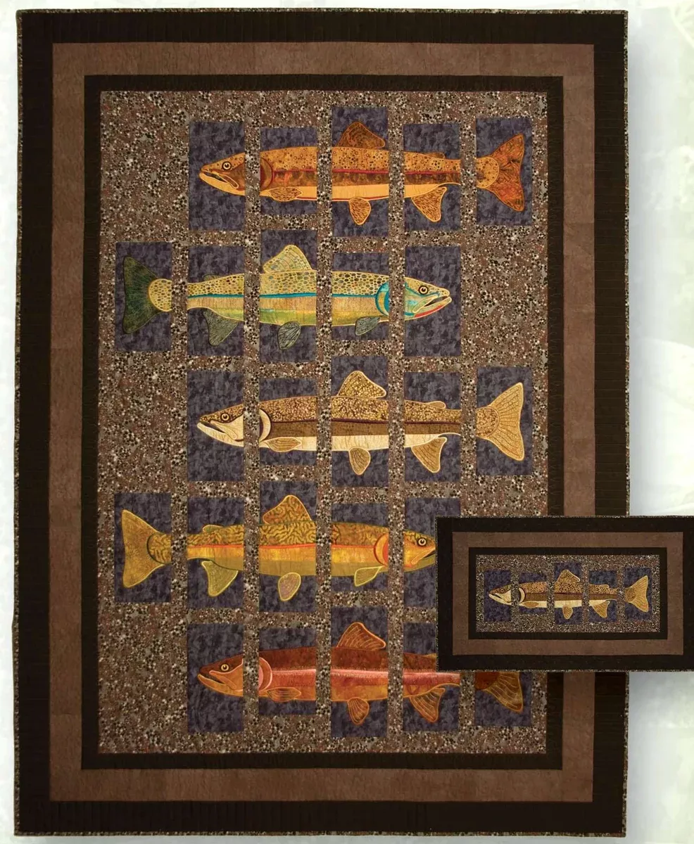 About Trout Classic Series Pattern by Angela Stevenson