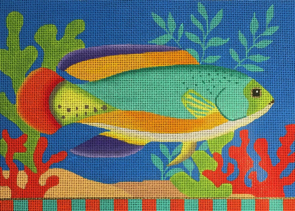 Amanda Lawford– Green Tropical Fish