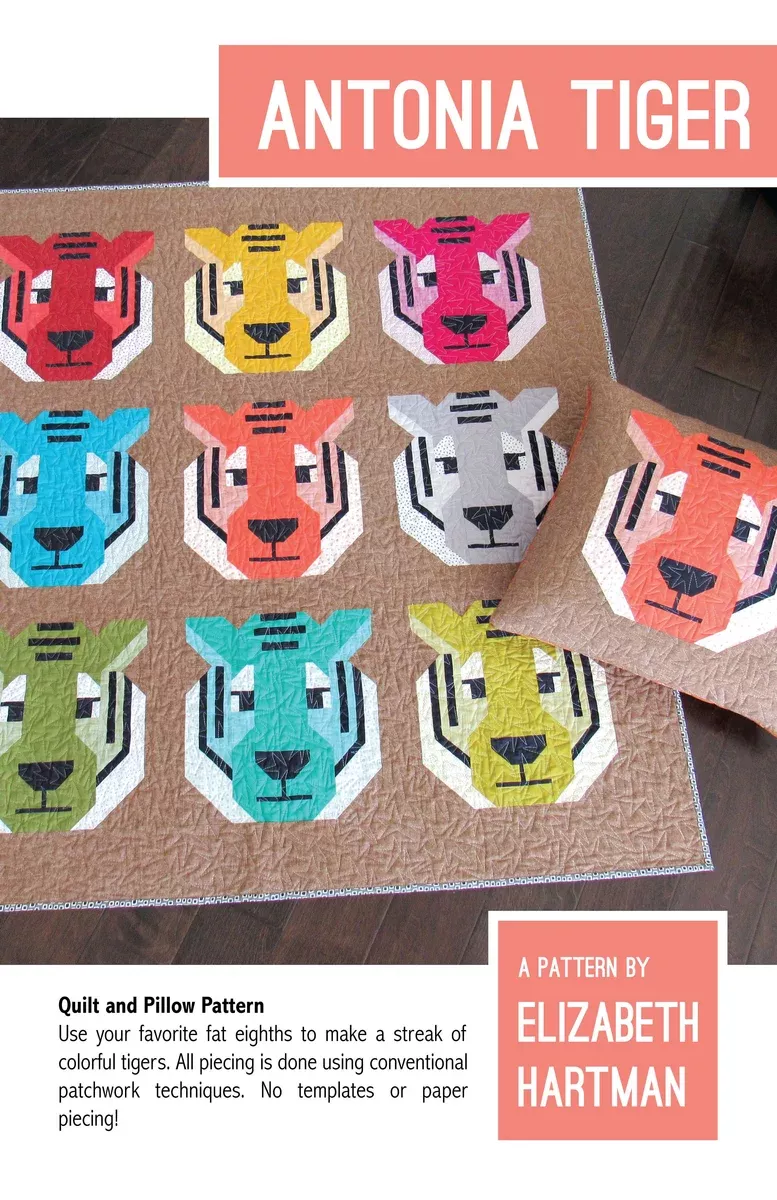 Antonia Tiger Pattern by Elizabeth Hartman