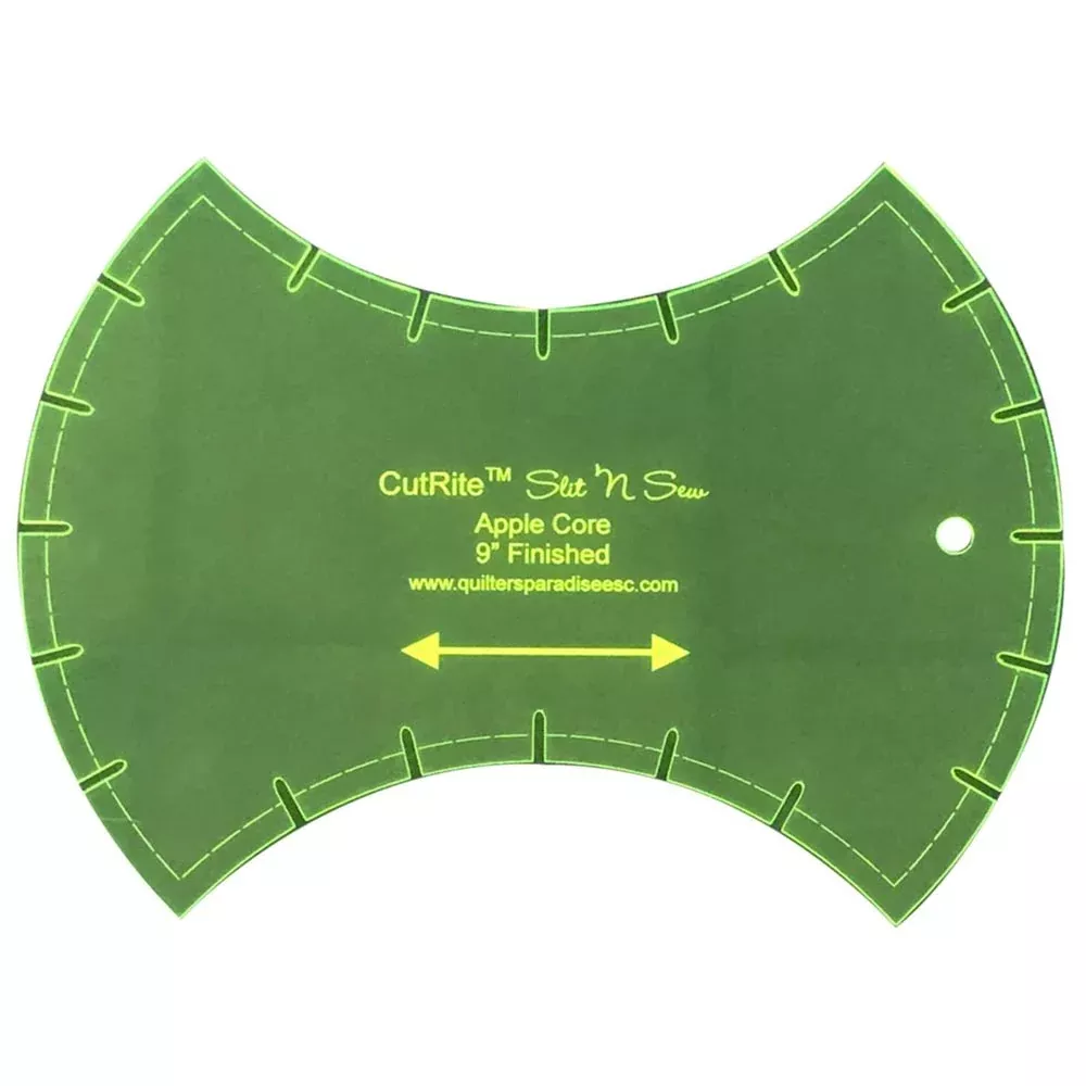 Apple Core Template 9in Finished