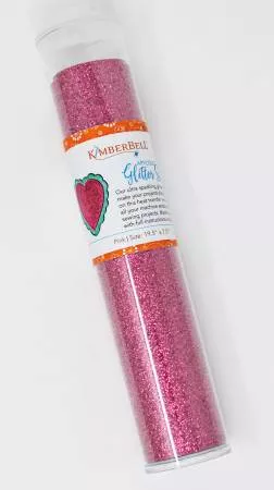 Applique Glitter Sheet/Pink (KimberBell)