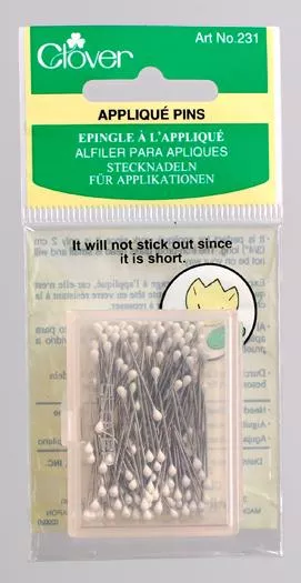 Applique Pins 231 Clover#3