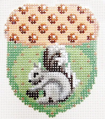 Associated Talents – Tan Dot Cap & Squirrel Acorn