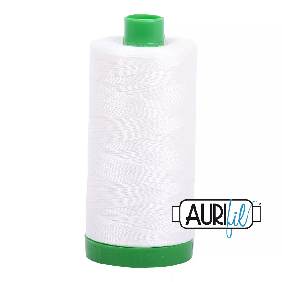 Aurifil 40wt Large Spool - Natural White