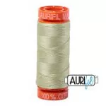 Aurifil 50wt cotton (mini-spool) 200m/Light Avacado