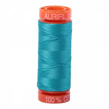 Aurifil 50wt cotton (mini-spool) 200m/Turquoise