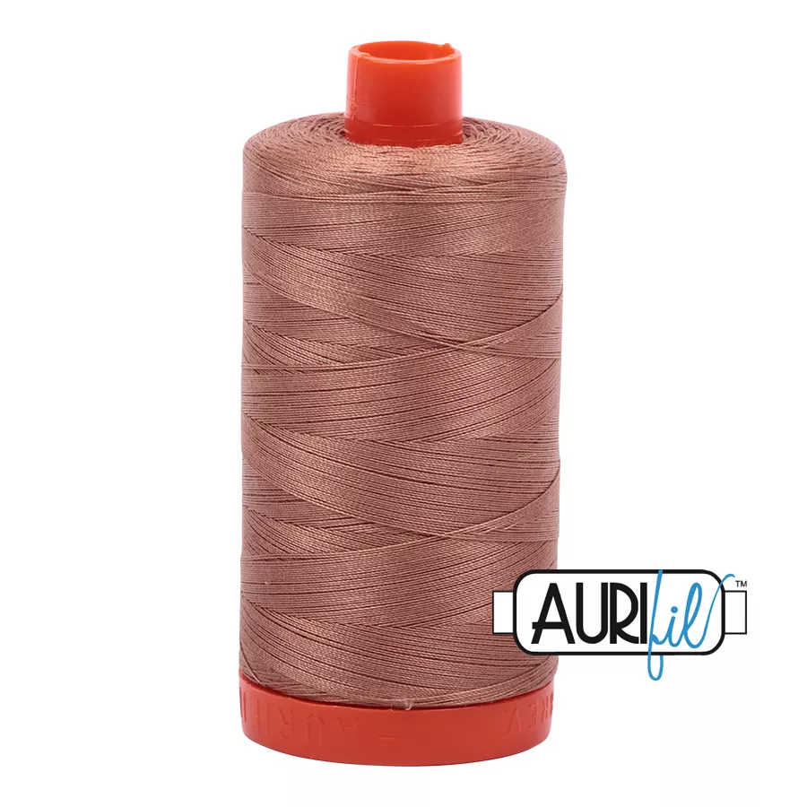 Aurifil 50wt Large Spool - Cafe' au Lait
