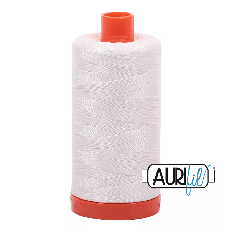 Aurifil 50wt Large Spool - Chalk