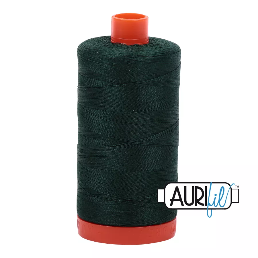Aurifil 50wt Large Spool - Forest Green