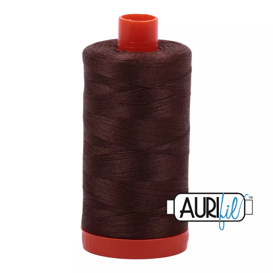 Aurifil 50wtLarge Spool - Medium Bark