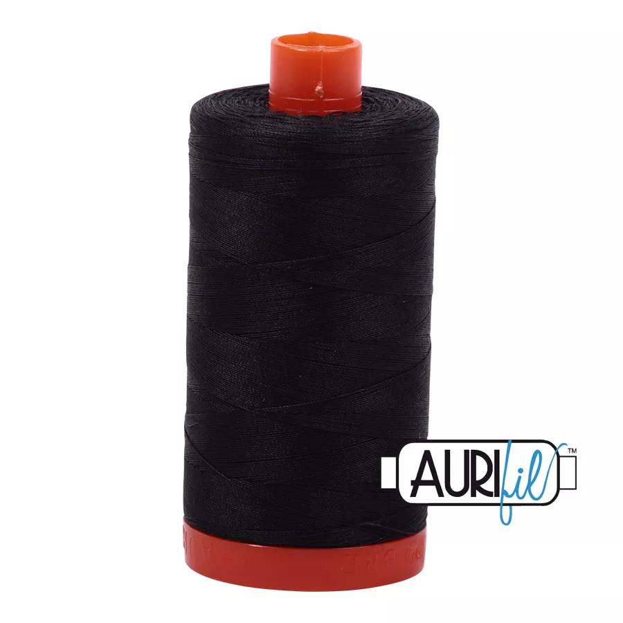 Aurifil 50wtLarge Spool - Very Dark Grey