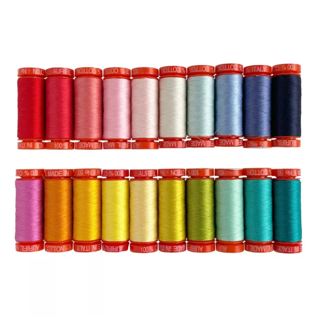 AURIFIL - TULA PINK - BESTIES THREAD COLLECTION 50WT