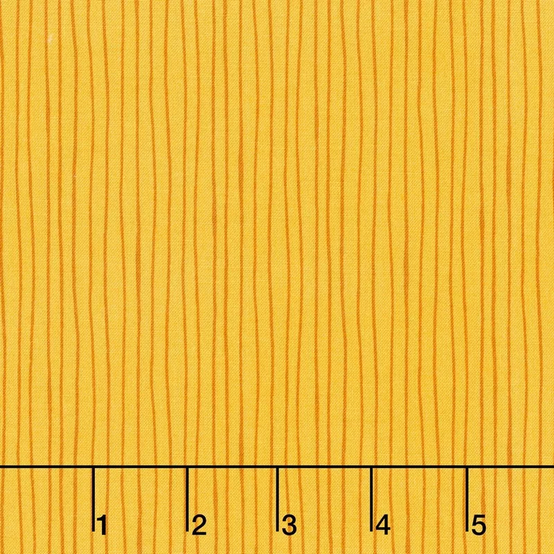 Backyard Bug Collector – Stripe Yellow Yardage