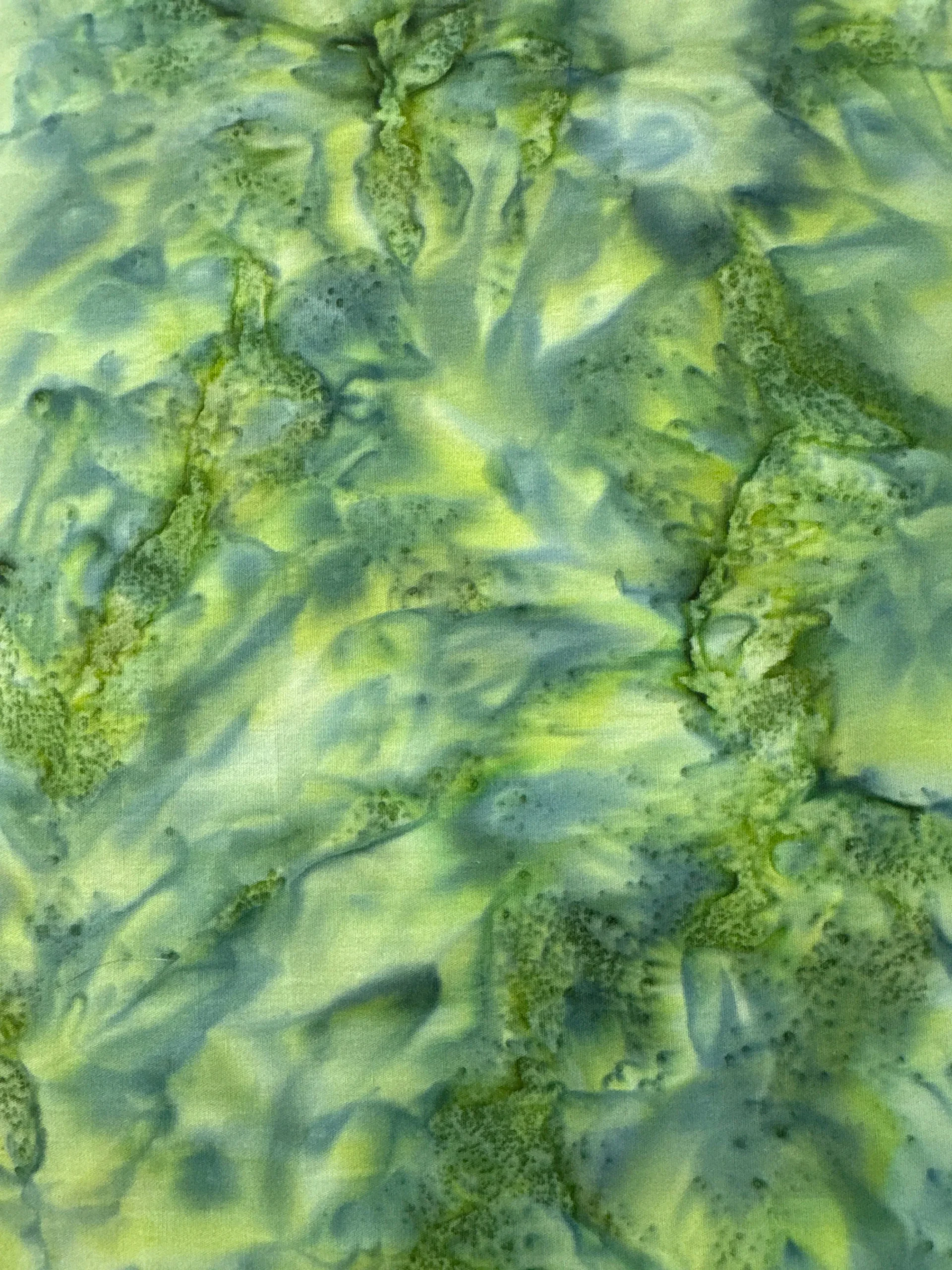 Basic Batik Spinach 45" wide fabric per yard