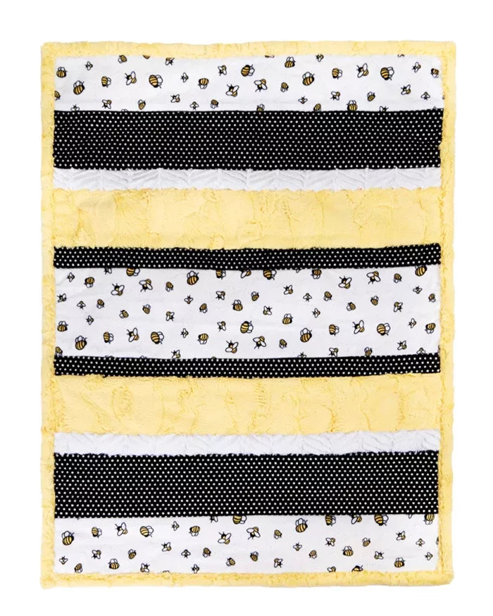 Bee Happy Bambino Cuddle Kit 28"X37"