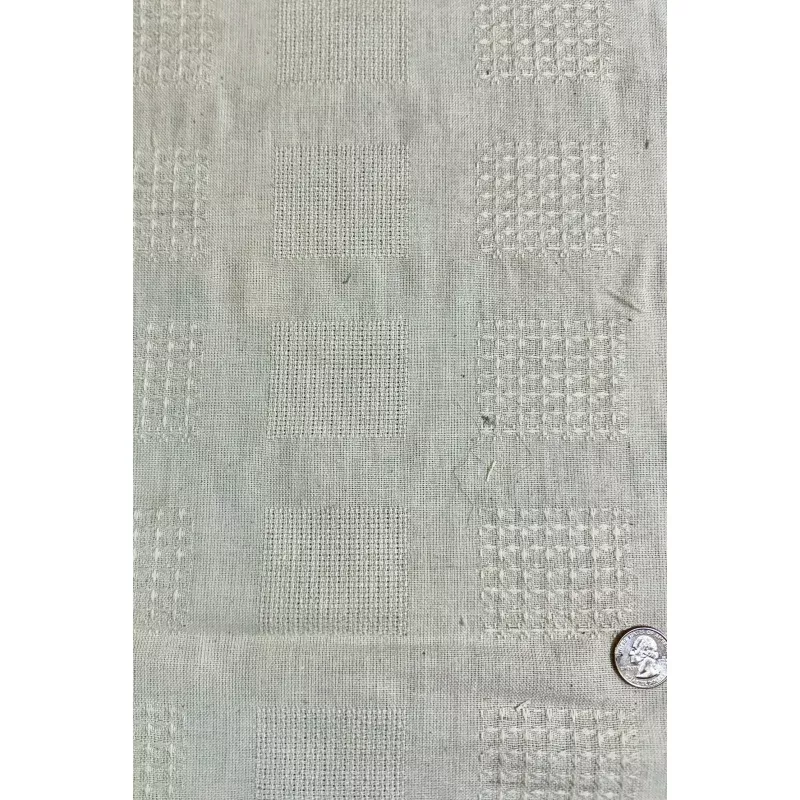 Beige Patterned Cotton Novelty COT-047