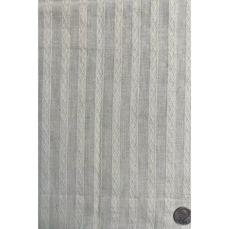 Beige Patterned Cotton Novelty COT-050