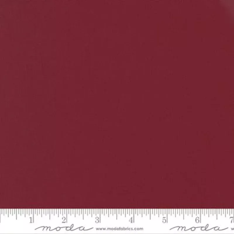 Bella Solids – Quilting Cotton Fabric – Basic Solid – Kansas Red