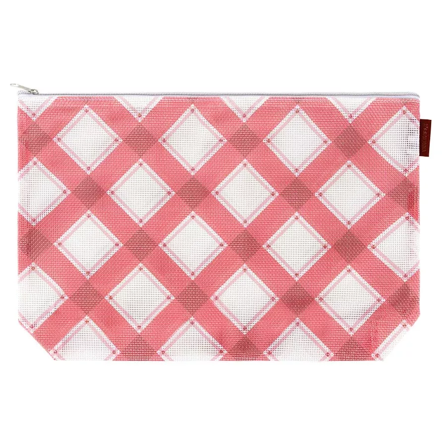 Berry Mad for Plaid Project Bag