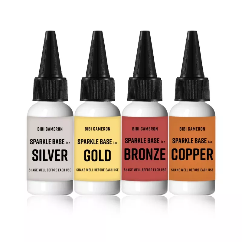 Bibi Cameron Sparkle Base 4 Pack Intense Liquid Colors cu-bb61786