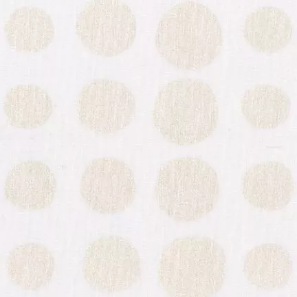 Blank Pearl Dot White Yardage