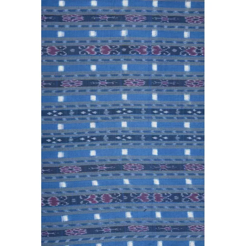 Blue 136 Cotton Ikat