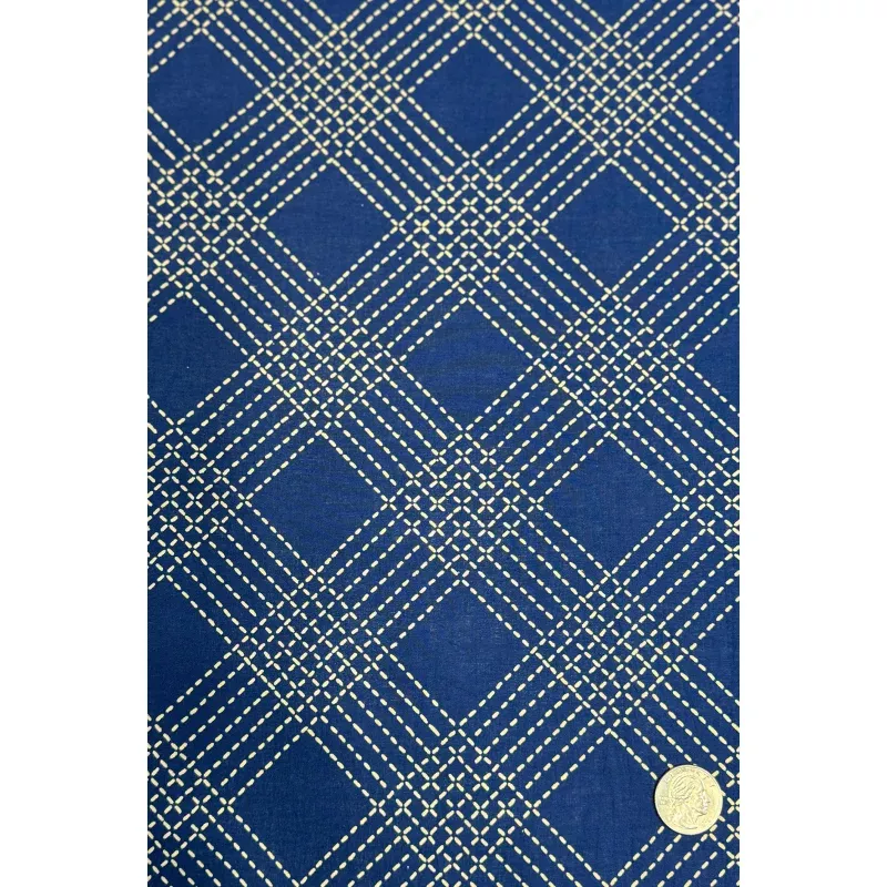 Blue CHP-246 Cotton Hand Prints