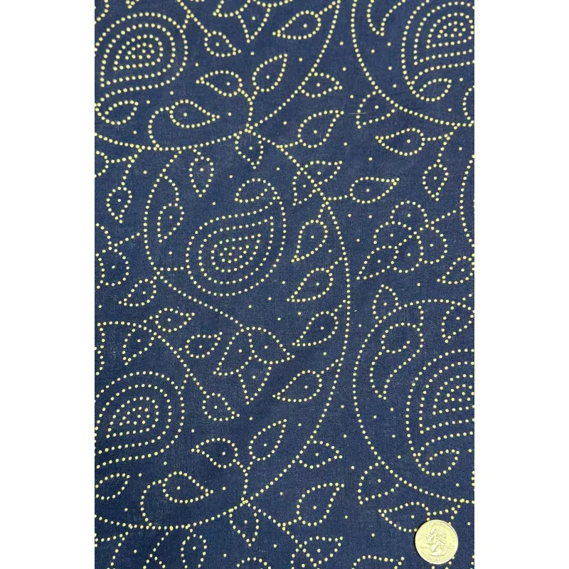 Blue CHP-248 Cotton Hand Prints
