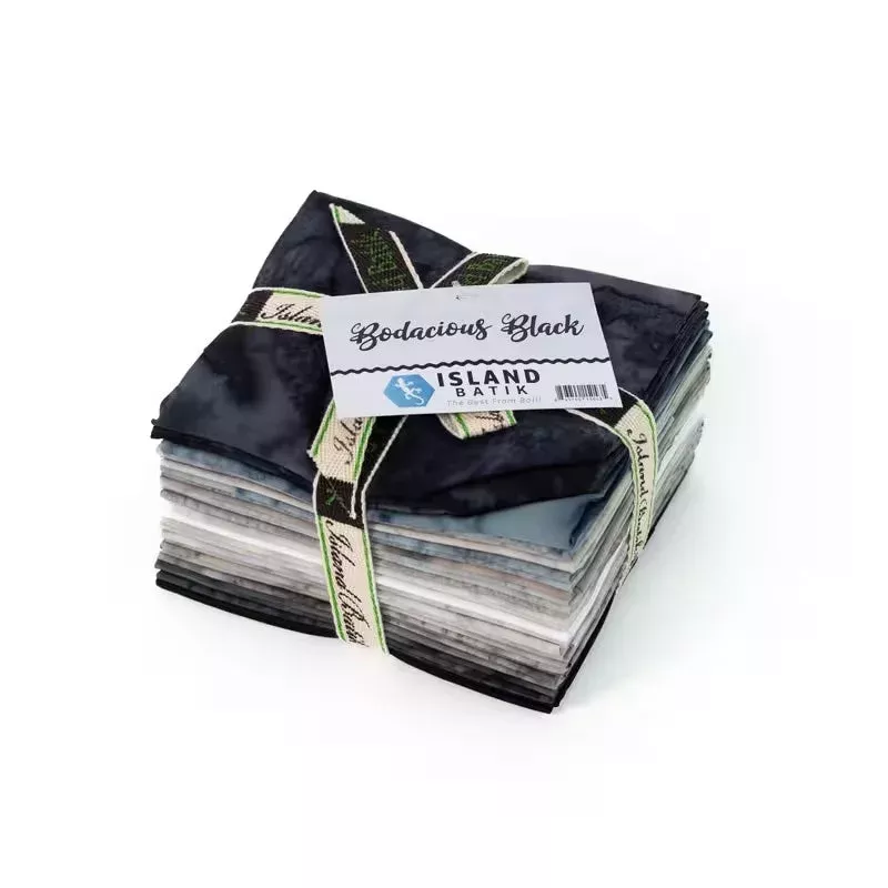 Bodacious Black Batiks Fat Quarter Bundle