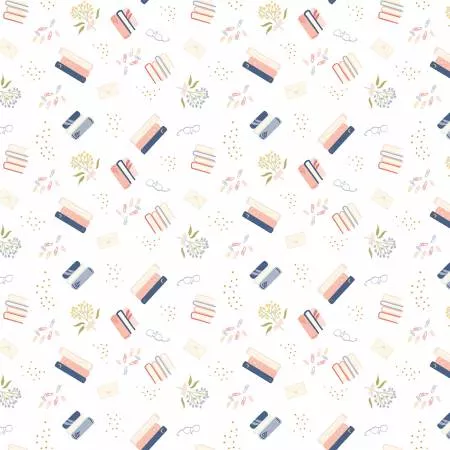 Bookish Life White