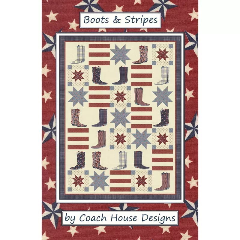 Boots & Stripes Quilt Pattern