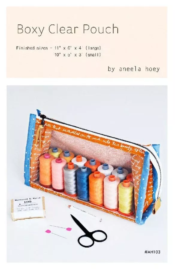 Boxy Clear Pouch