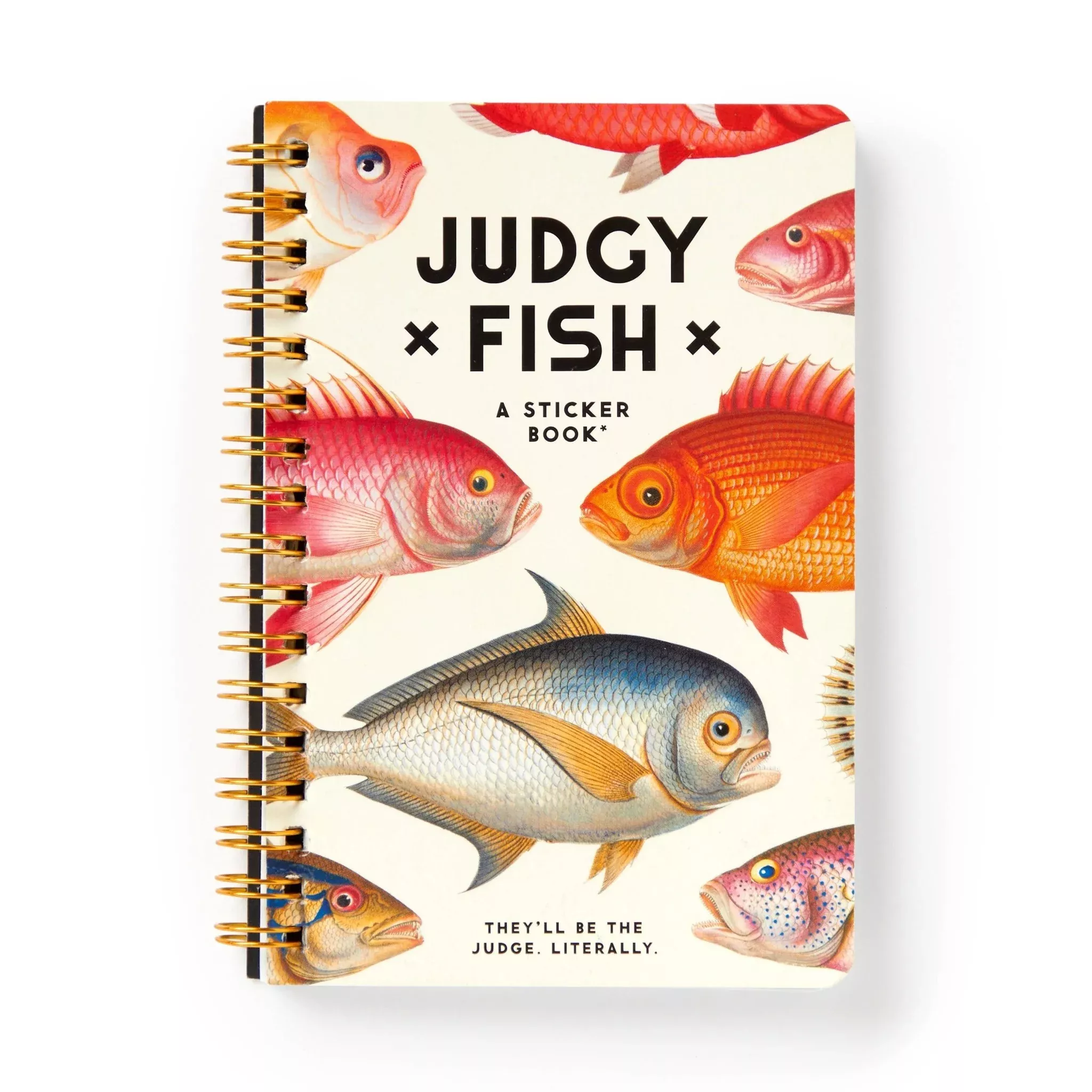 Brass Monkey Judgy Fish Sticker Book