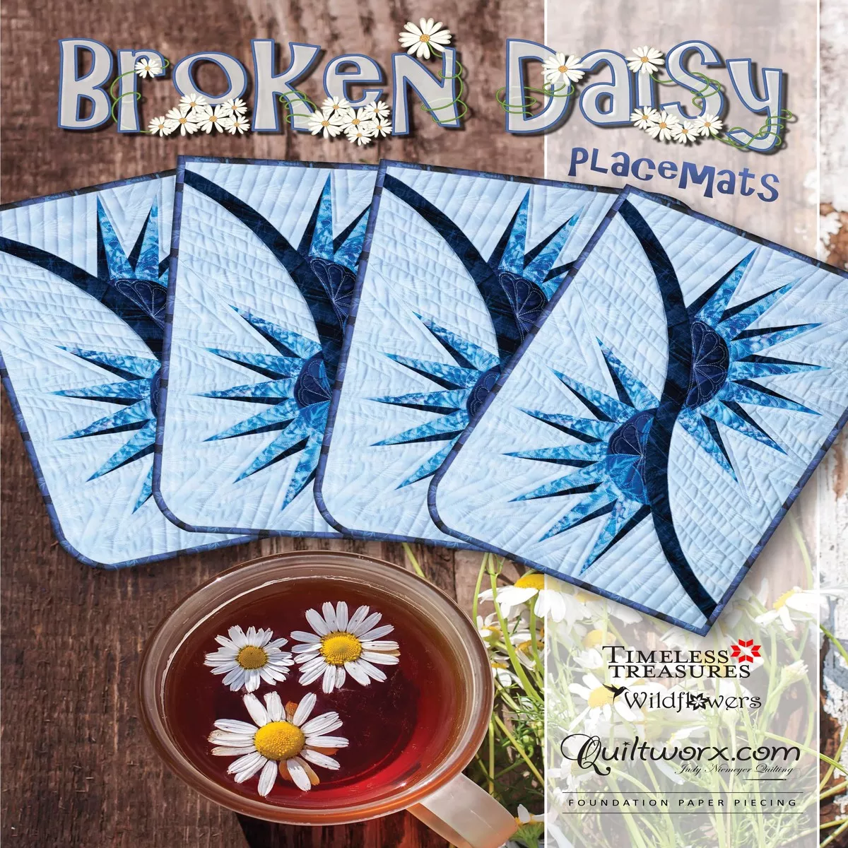 Broken Daisy Pattern by Judy Niemeyer
