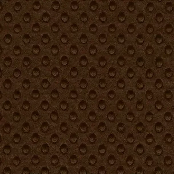 Brown Cuddle Dimple 58/60" Fabric per yard