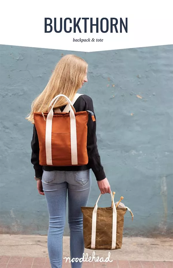 Buckthorn Backpack & Tote by Noodlehead