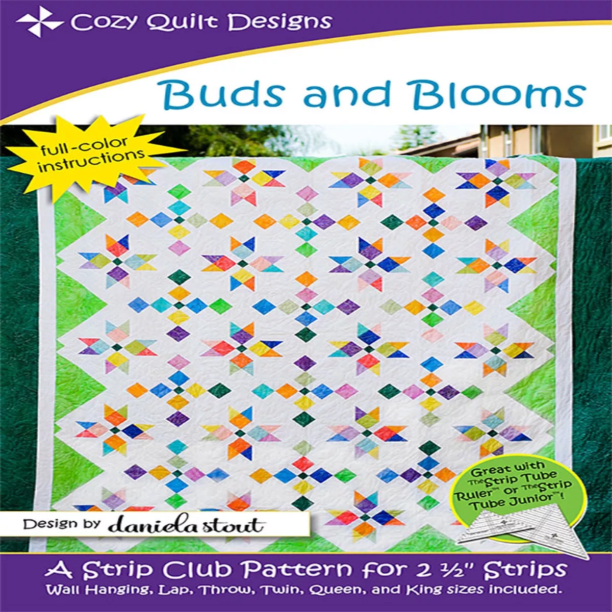BUDS AND BLOOMS – Cozy Quilt Designs Pattern