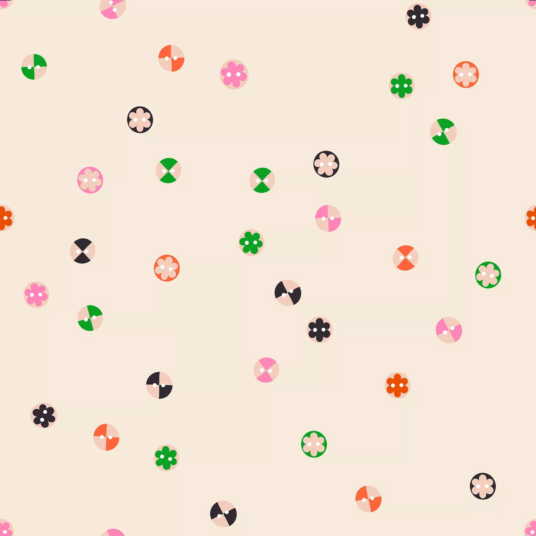 Buttons - Shell - Ruby Star Collaborative Collection