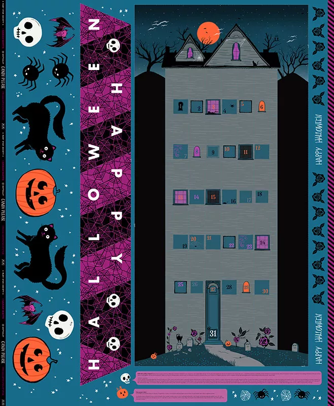 Candy Please Package Panel (60" x 73") (Sarah Watts)
