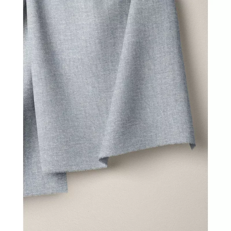 Cast Blue Heathered Stonewash Cotton Linen